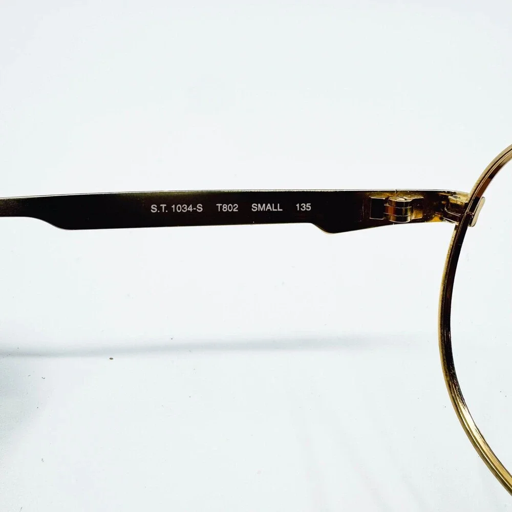Sergio Tacchini Aviator Frames Mens Gold Tortoise S.T. 1034-S Small 135